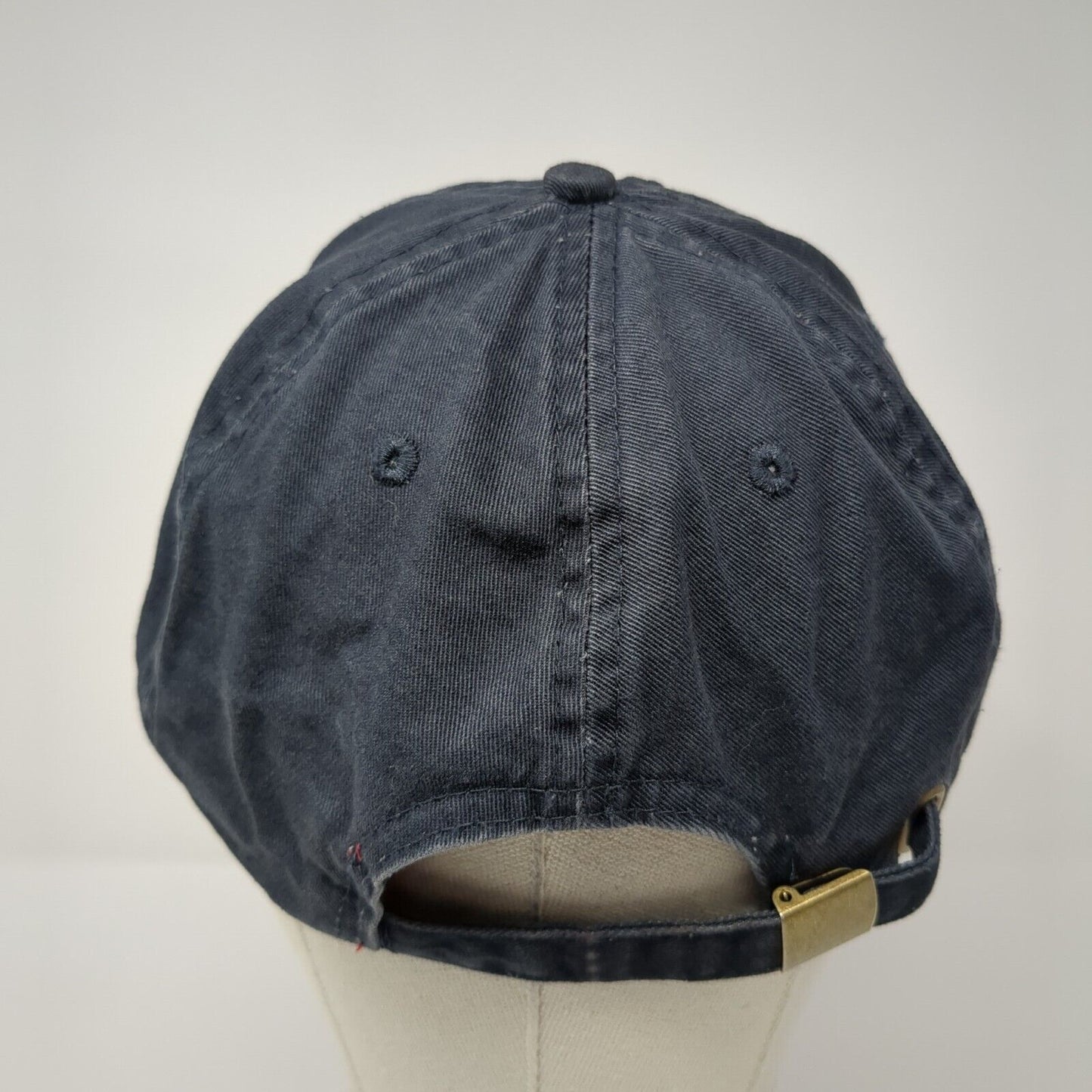 Primer Slideback Hat Blue One Size Adjustable Embroidered 6 Panel Bullet Line