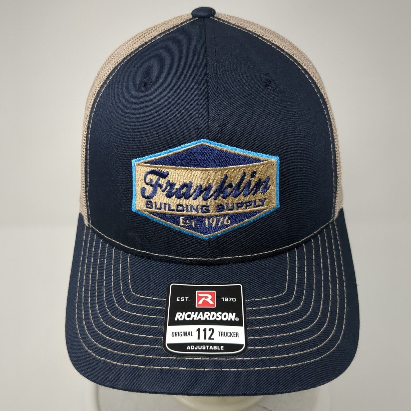 Franklin Building Supply Snapback Trucker Hat Multi OSFA Mesh Back