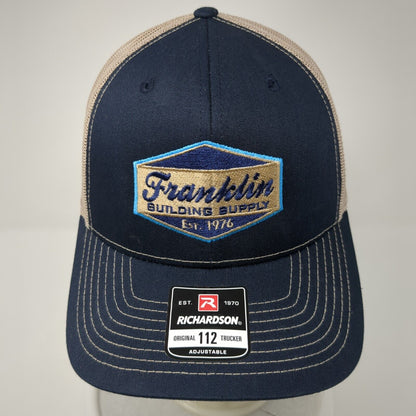 Franklin Building Supply Snapback Trucker Hat Multi OSFA Mesh Back