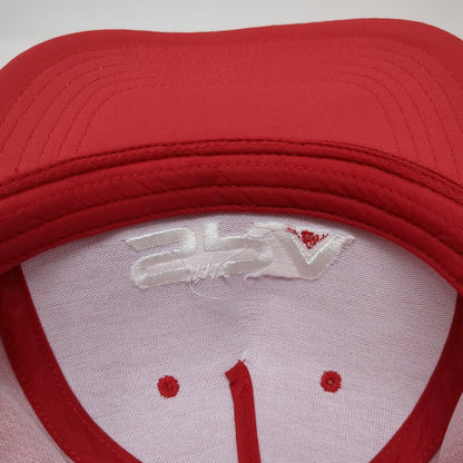Cap America 5 Panel Red White One Size Rope Brim Snapback Polyester Logo Hat