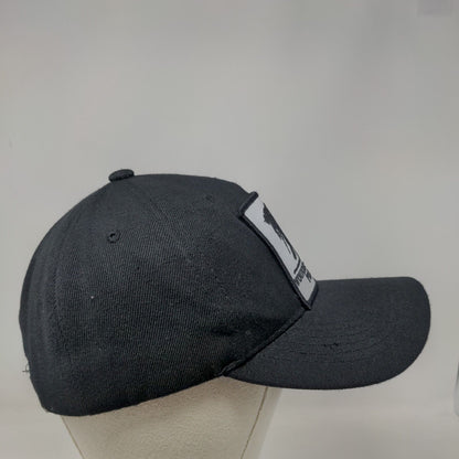 Wounded Warrior Project Patch Strapback Hat Black OSFM Vent Holes