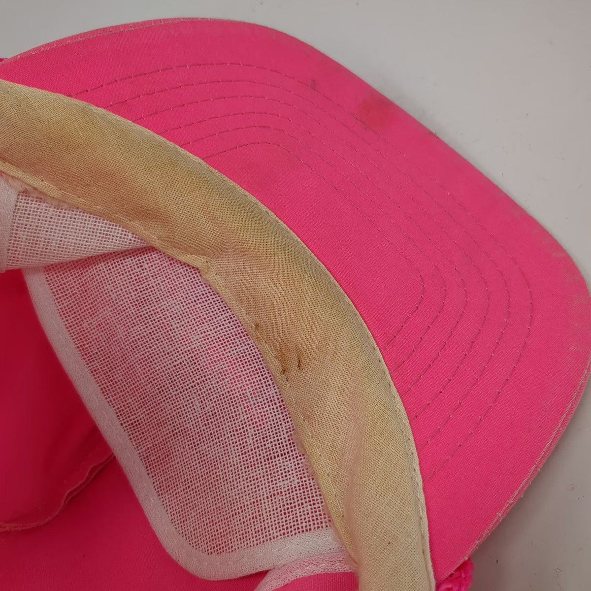 Otto Cap NFL Buffalo Bills Dallas Cowboys Super Bowl Pink 5 Panel Hat Vintage