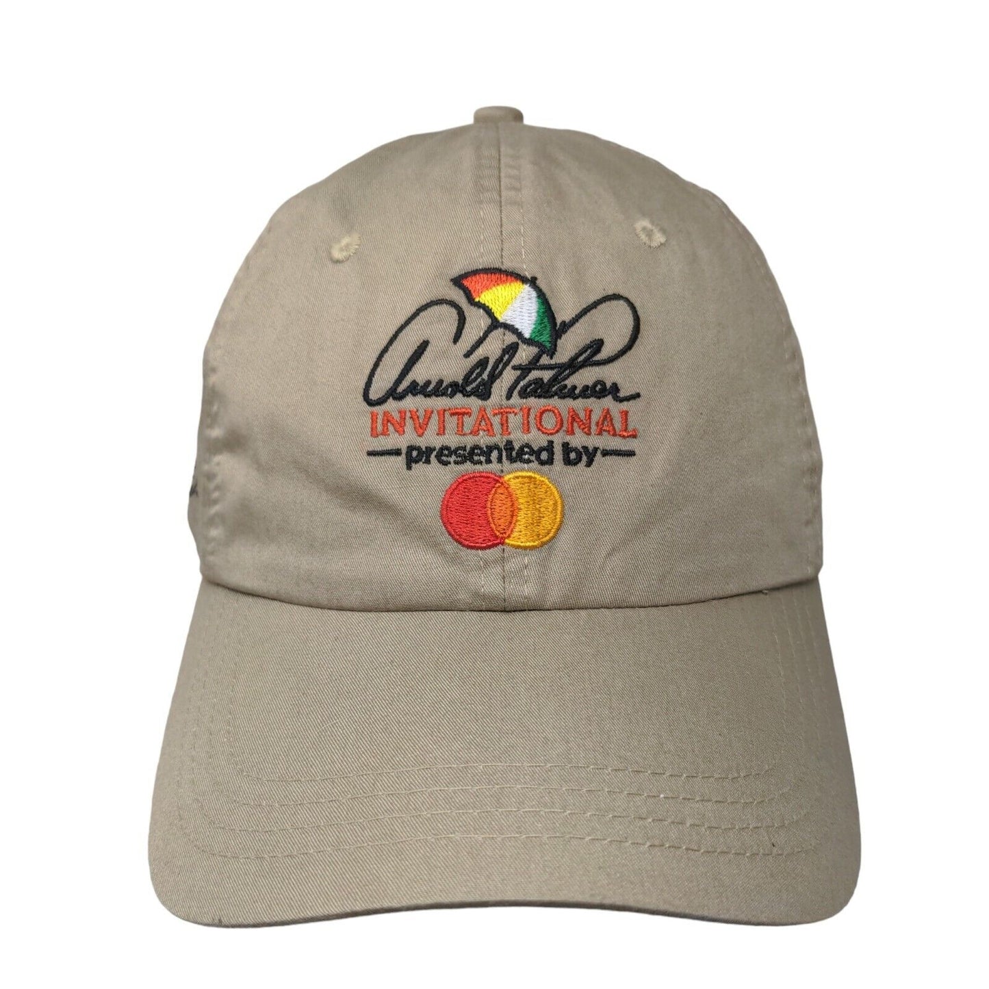 Arnold Palmer Invitational Bay 2022 Hill Strapback Hat Tan One Size Classic Fit