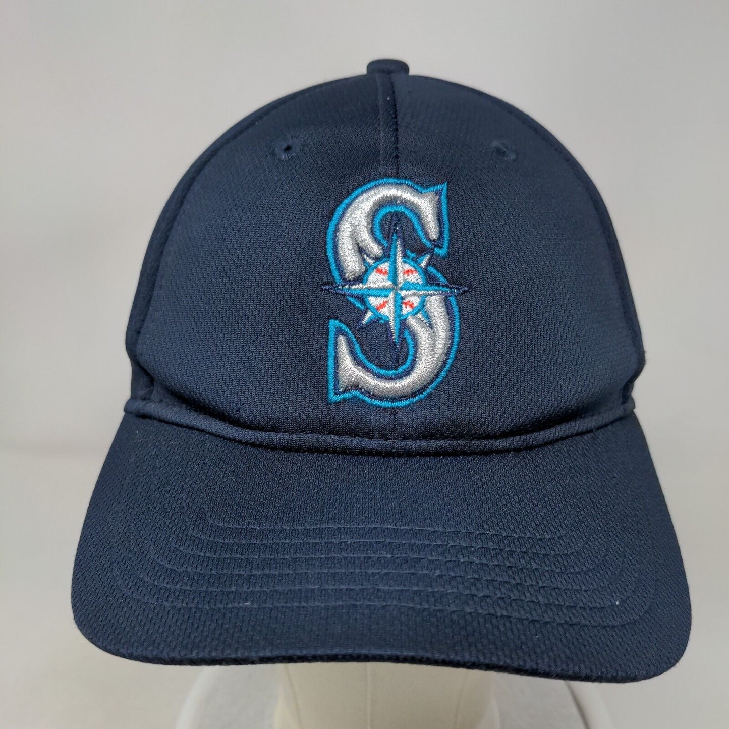 Seattle Mariners Strapback Hat Blue OSFM Embroidered Logo MLB OC Sports