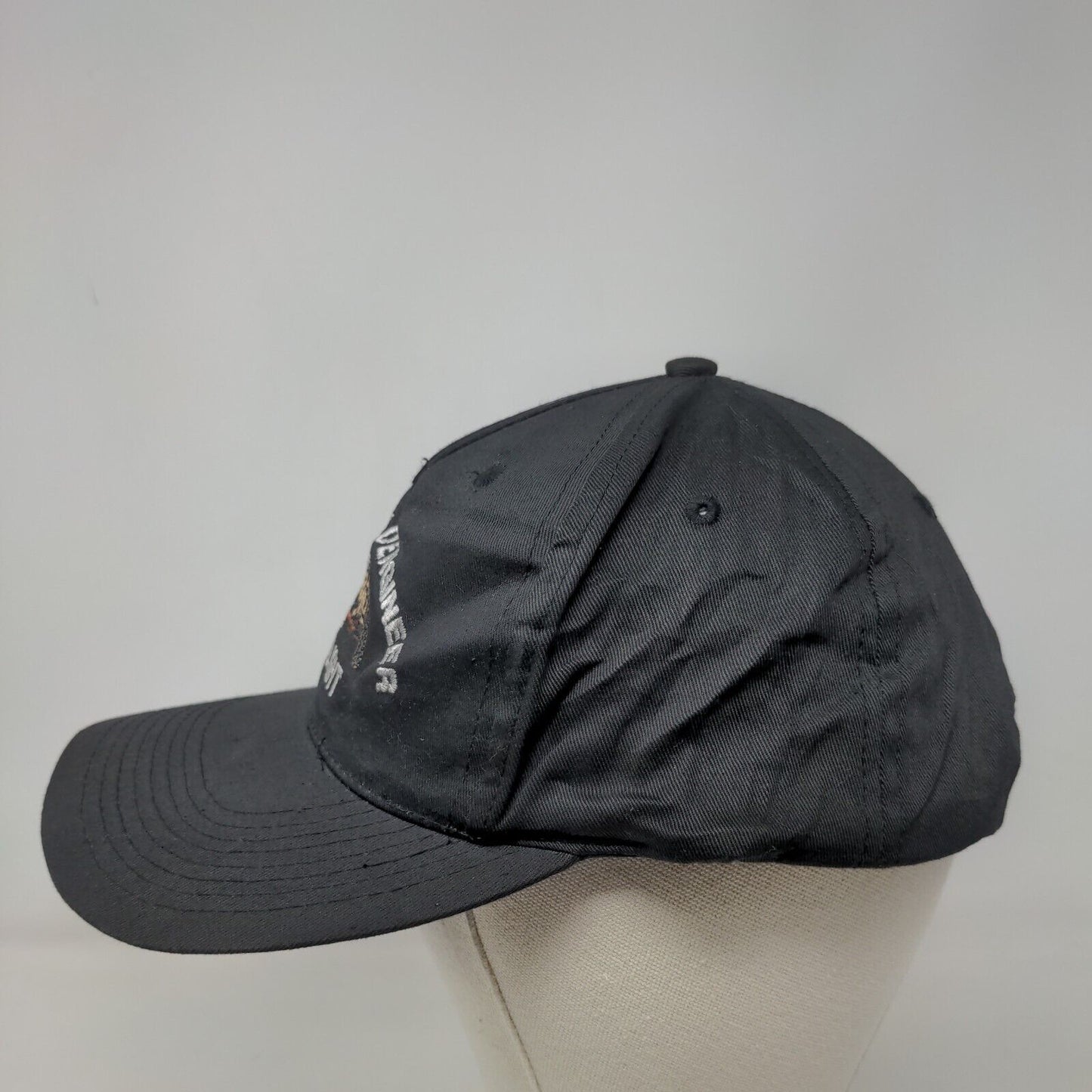 171 Airfield Engineer Flight Snapback Hat Black One Size Embroidered Cotton