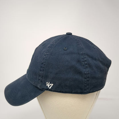 '47 Baseball Cap Blue One Size New Trier Trevians Logo Slideback Cotton Hat