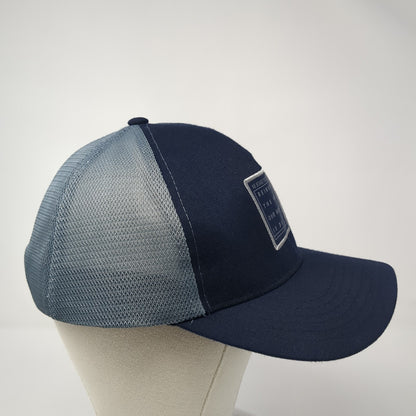 We Stand Together Reinvent The Way Our World Is Built Trucker Hat Blue OS Mesh