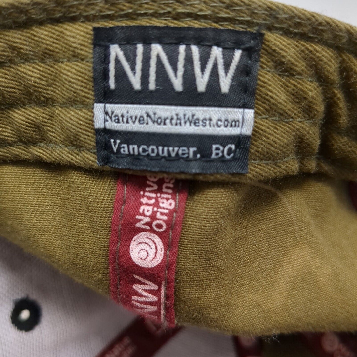 Native Northwest Snapback Hat Multi One Size Leather Patch Colorblock