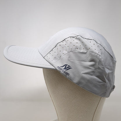 Narason Slideback Hat Gray One Size Adjustable Breathable Lightweight Polyester