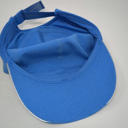 Lululemon Baseball Cap Blue One Size Reflective Logo Slideback Mesh Running Hat