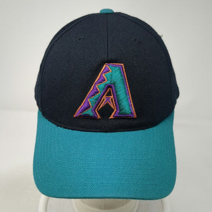 American Needle MLB Arizona Diamondbacks Snapback Black Blue OS Hat Logo