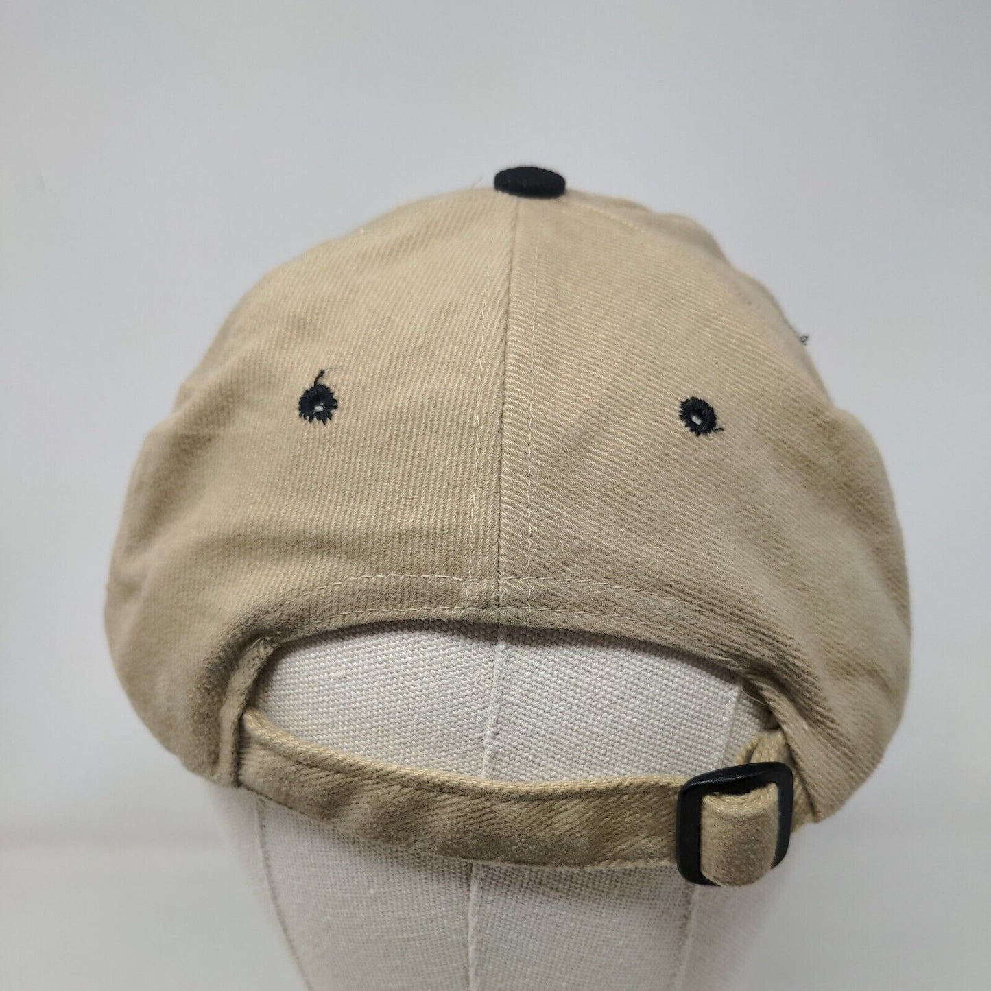 Everett Brothers Slideback Hat Tan OS Adjustable Vented Holes San Sun Sport