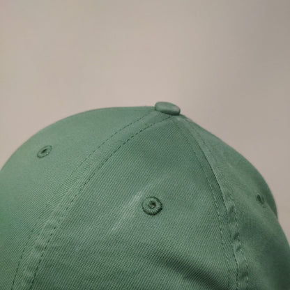 Under Armour Slideback Golf Hat Green OSFA Adjustable Embroidered Threadborne
