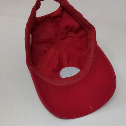Chubb Classic Slideback Hat Red One Size Adjustable Embroidered 6 Panel