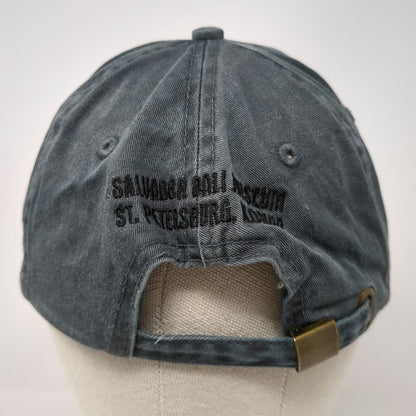 Cotton Deluxe Salvador Dali Museum Gray Melting Clock One Size Baseball Cap Hat