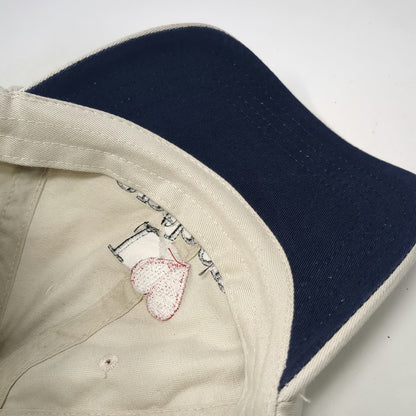Alternative Apparel Baseball Cap Beige One Size I Heart Anthem USA Cotton Hat