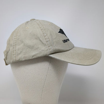 Otto Baseball Cap Beige One Size USAF Pararescue Embroidered Strapback Hat
