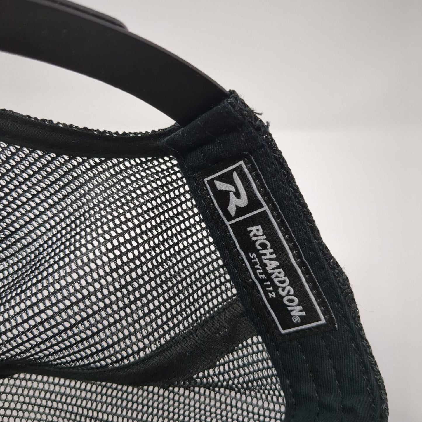 Cascade Moto Oregon Snapback Trucker Hat Black OS Adjustable Mesh Richardson