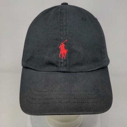 Polo Ralph Lauren Slideback Hat Black One Size Adjustable Embroidered Pony