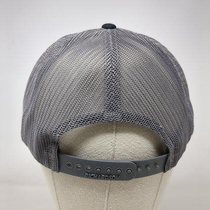 Idaho Patch Snapback Trucker Hat Black MD/LRG Mesh Back Colorblock