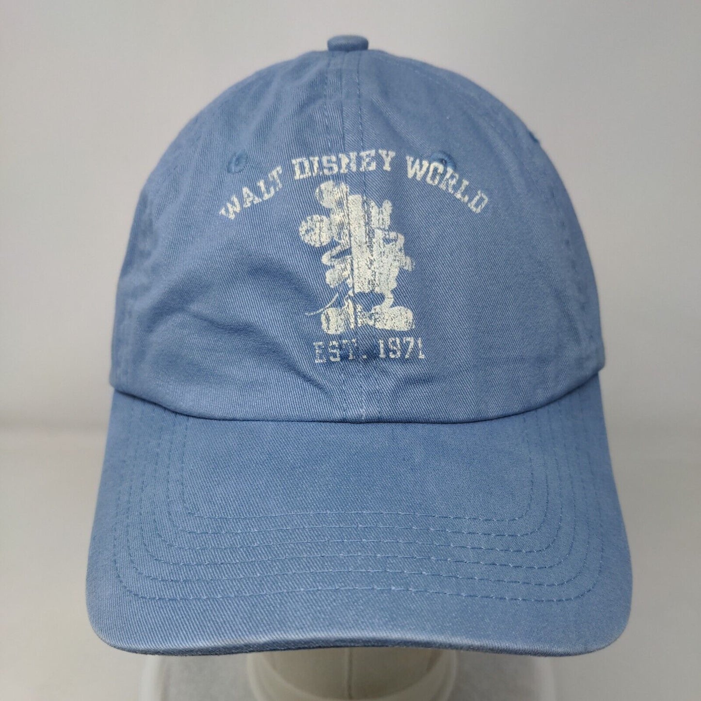 Walt Disney World Mickey Mouse Slideback Hat Blue One Size Adjustable