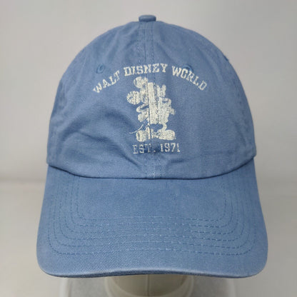 Walt Disney World Mickey Mouse Slideback Hat Blue One Size Adjustable
