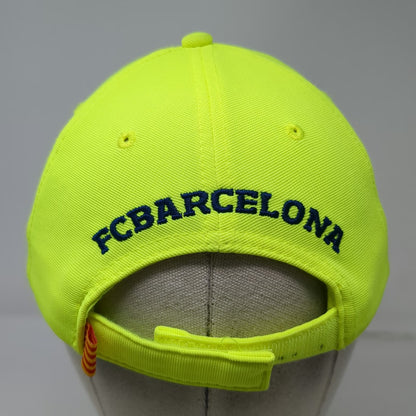 FC Barcelona FCB 5 Panel Hat Green One Size Strapback Since 1899 Soccer Club