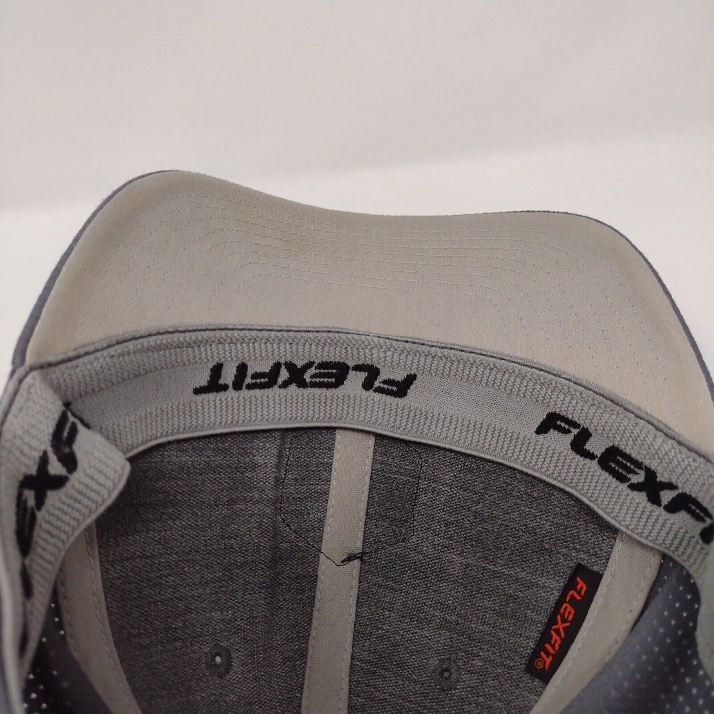Warm Springs Boise Idaho Fitted Hat Gray S-M Flexfit Travis Mathew