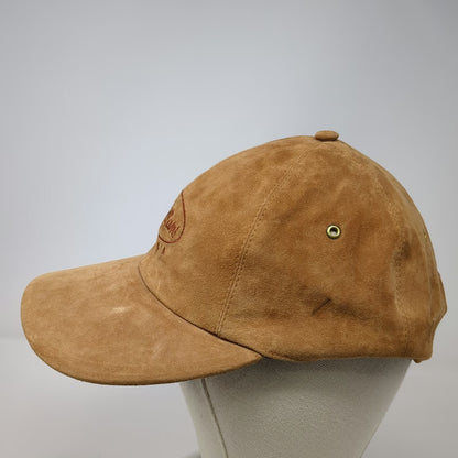 R.M. Williams Baseball Cap Brown One Size Kangaroo Leather Made in Australia Hat