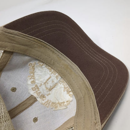 Cobra Baseball Cap Brown One Size Mesh Back Shooting Society Snake River Hat