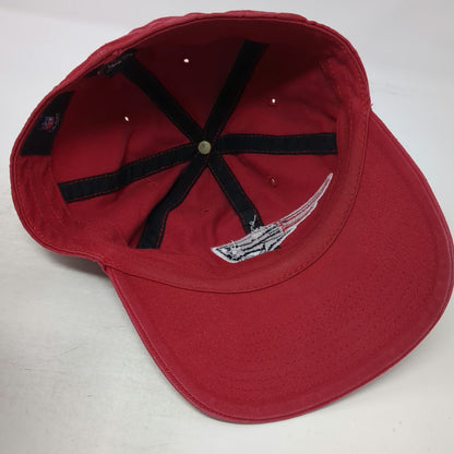 '47 Brand New England Patriots NFL Red M Relaxed Fit Cap Hat Embroidered Logo