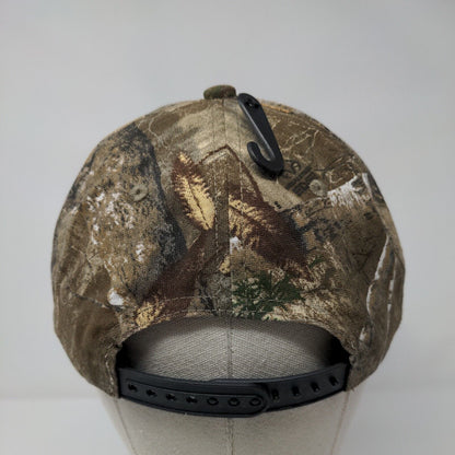 Scheels Snapback Hat Camouflage OSFM Adjustable Embroidered 6 Panel