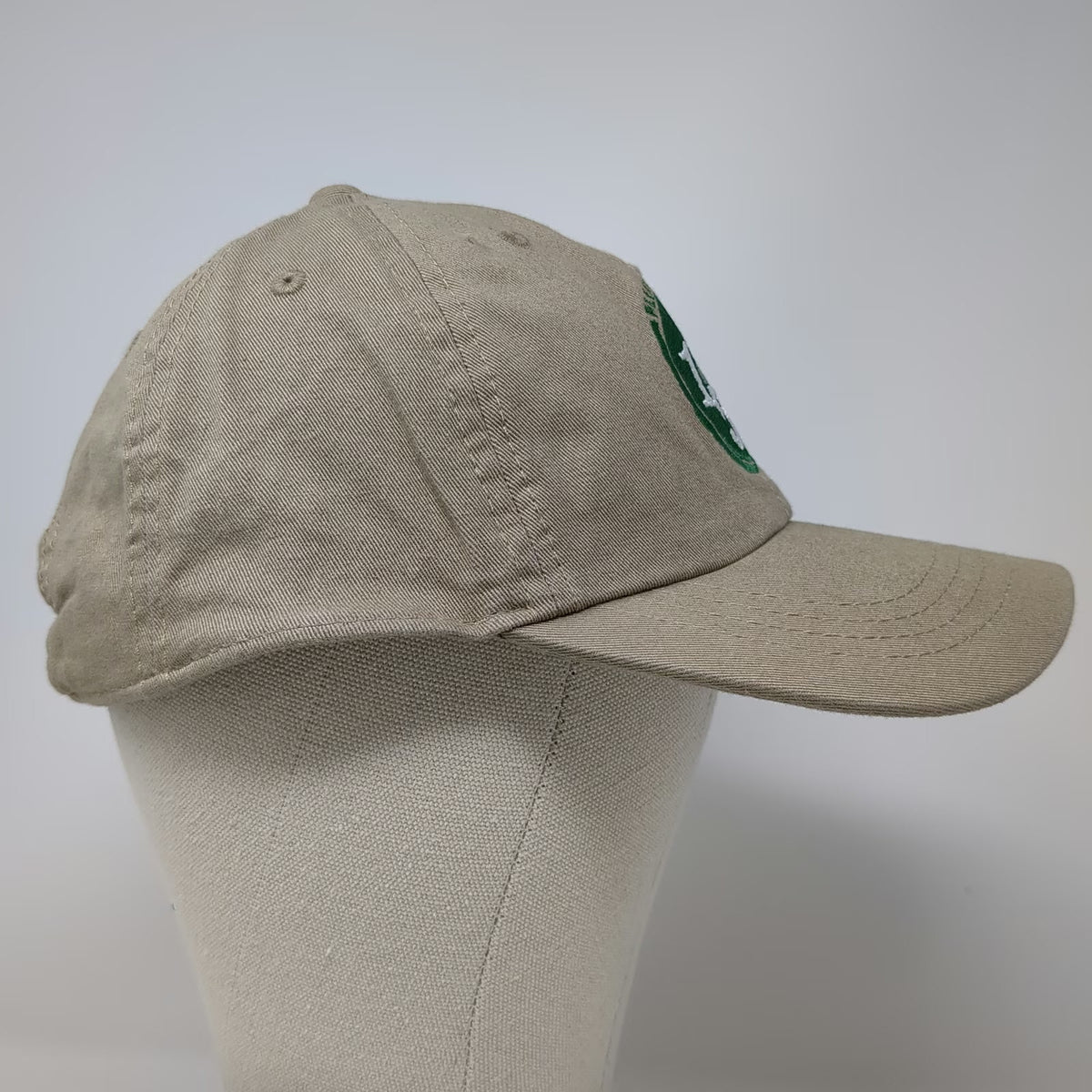 Cobra Baseball Cap Beige One Size Plymouth State 150th Anniversary Slideback Hat