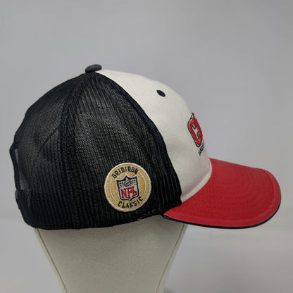 Reebok Trucker Hat White Red Black One Size NFL Kansas City Chiefs Football