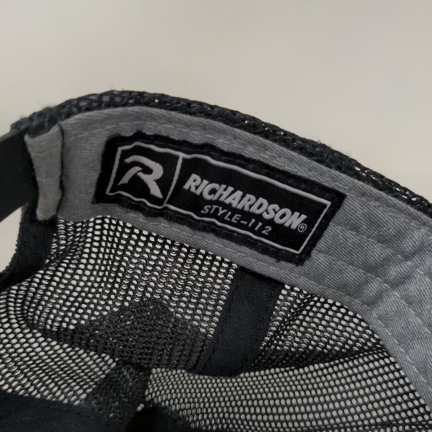 Deer Snapback Mesh Back Trucker Hat Gray One Size 6 Panel Richardson