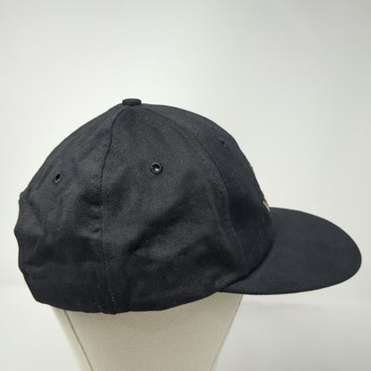 Texace Valero Energy Logo Baseball Cap Black Vintage Strapback Made in USA Hat