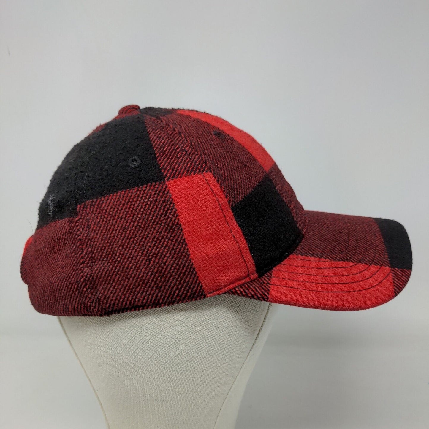 Unbranded Men's Slideback Hat Buffalo Plaid Adjustable Vent Holes