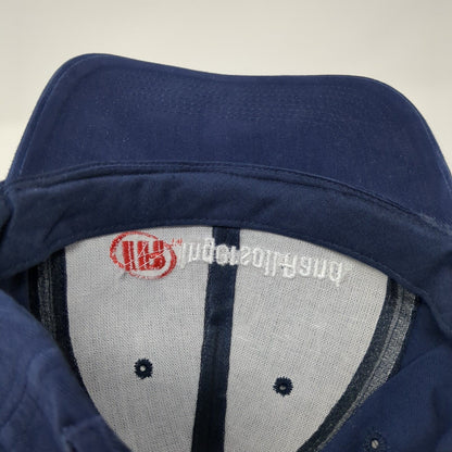 IR Ingersoll AandSlideback Hat Blue OS Adjustable Embroidered Surtex Cotton