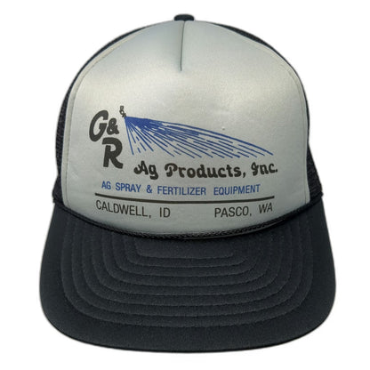 Cameo G&R Ag Products Trucker Hat Black One Size Fertilizer Equipment Spray