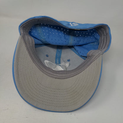 Champro Fitted Hat Blue Small-Medium Embroidered Laser Cut 6 Panel