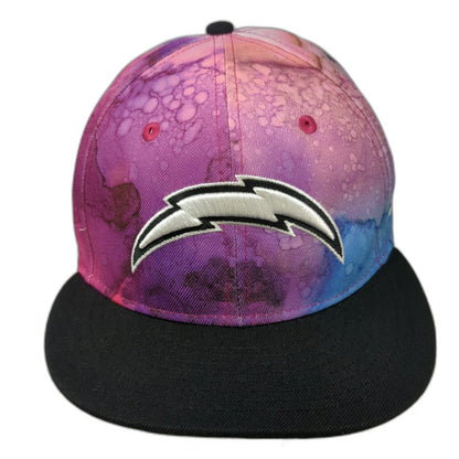 New Era Los Angeles Chargers NFL Snapback Hat Pink One Size Crucial Catch 9FIFTY