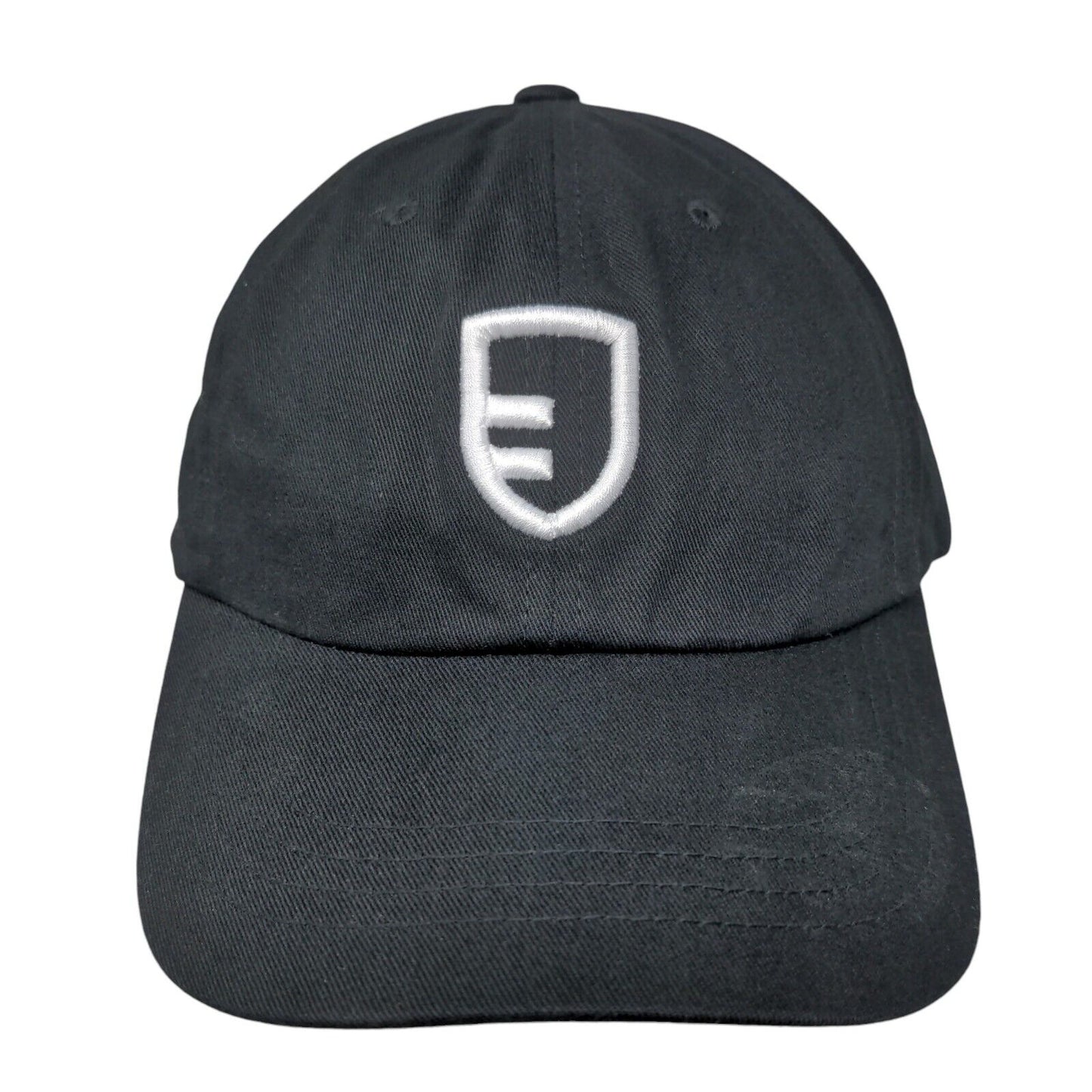 The Classics Yupoong Slideback Hat Black One Size Adjustable Embroidered 6 Panel