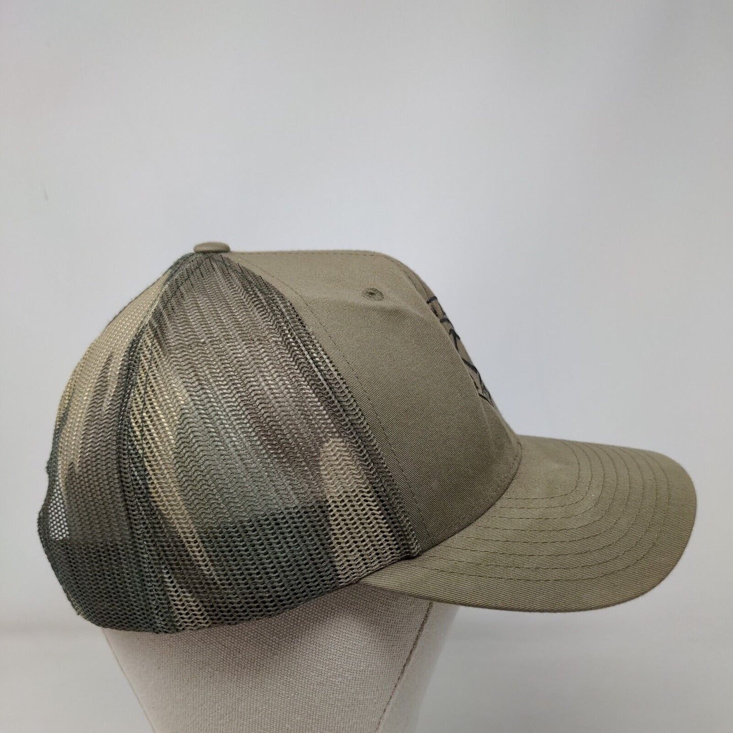 Brandon Lowery Construction Snapback Trucker Hat Green OS Mesh Back 6 Panel