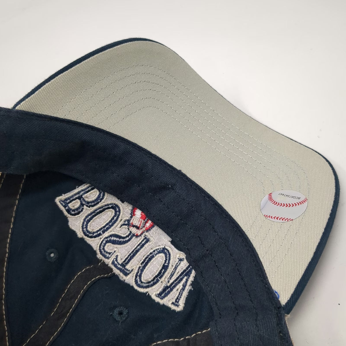Fan Favorite MLB Boston Red Sox Trucker Hat Blue One Size Snapback Mesh Logo