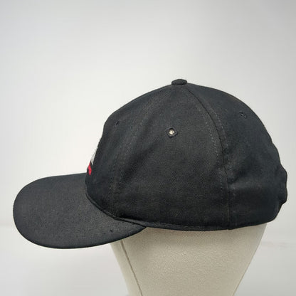 Legacy NCAA MIT Sloan Snapback Hat Black One Size Made in USA Green Underbill