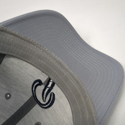Legacy Baseball Cap Gray M Fitted Script P Embroidered Nylon Blend Stretch Hat