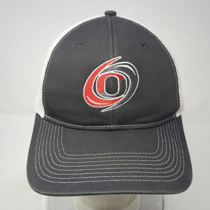 Port Authority Trucker Hat Gray One Size Adjustable Mesh Back Embroidered