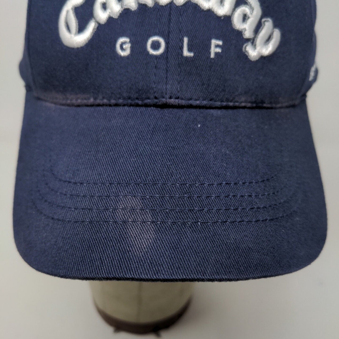 Callaway Golf Men's Slideback Hat Blue Adjustable Embroidered Spell Out Logo