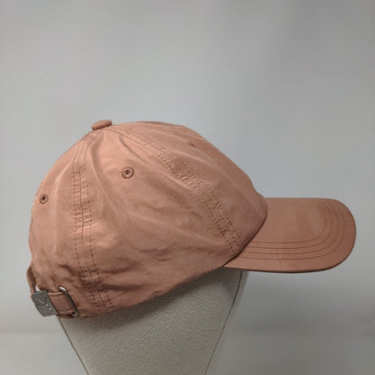 PUMA Slideback Hat Pink OSFA Adjustable Embroidered Logo Vented Holes 6 Panel