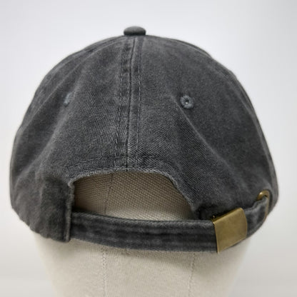 NASA Meatball Logo Gray One Size Baseball Cap Slideback Adjustable Cotton Hat
